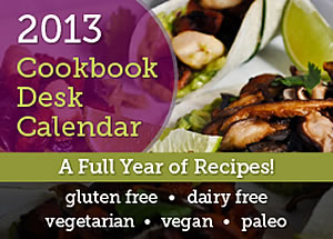 Gluten Free Recipe Desk Calendar