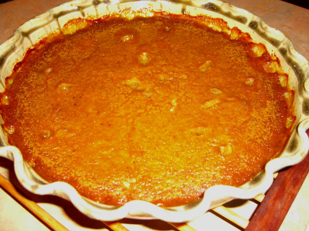 Recipe for Gluten Free and Dairy Free Pumpkin Pudding