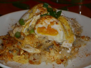 Old Bay Crab Hash Eggs Benedict Recipe